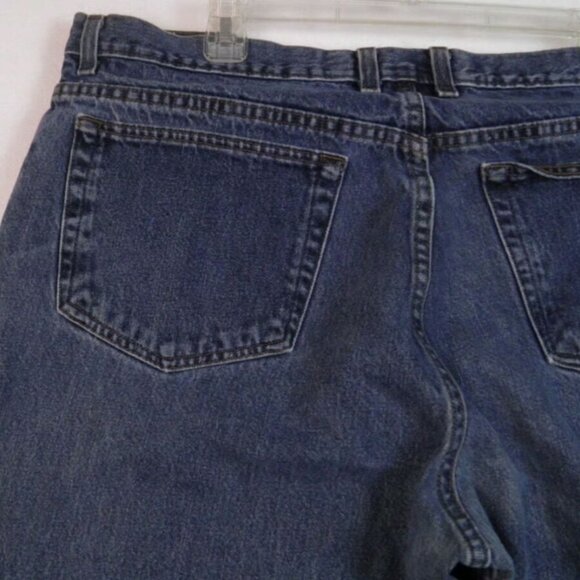 Arizona Jean Co Straight Leg Medium Wash Jeans Size 40 x 30 Pockets - Picture 6 of 8